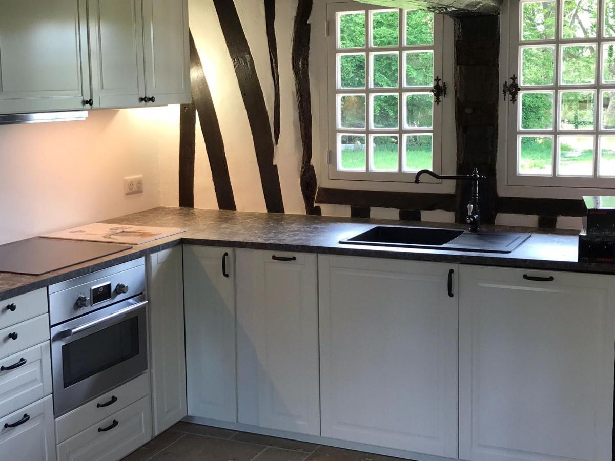 La Gloriette gîte situé Dans La propriété Dun magnifique manoir Vatteville Exterior foto