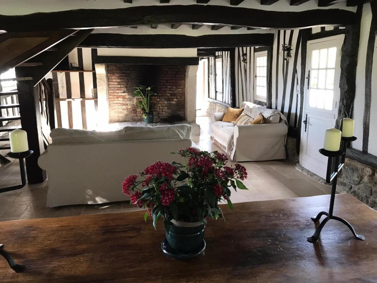 La Gloriette gîte situé Dans La propriété Dun magnifique manoir Vatteville Exterior foto