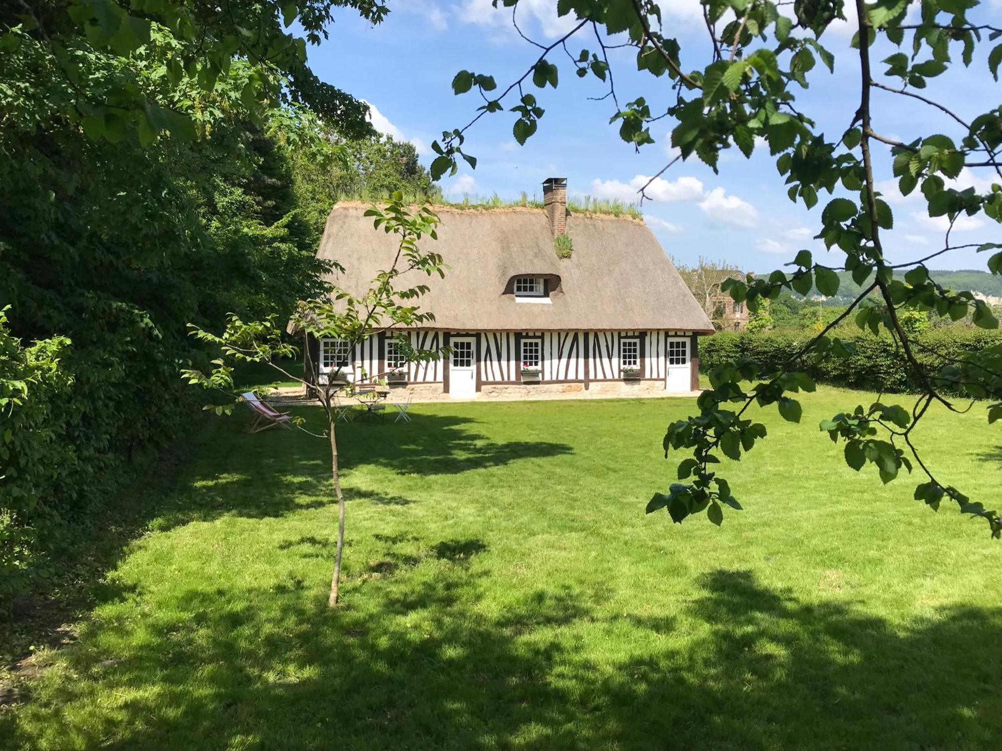 La Gloriette gîte situé Dans La propriété Dun magnifique manoir Vatteville Exterior foto